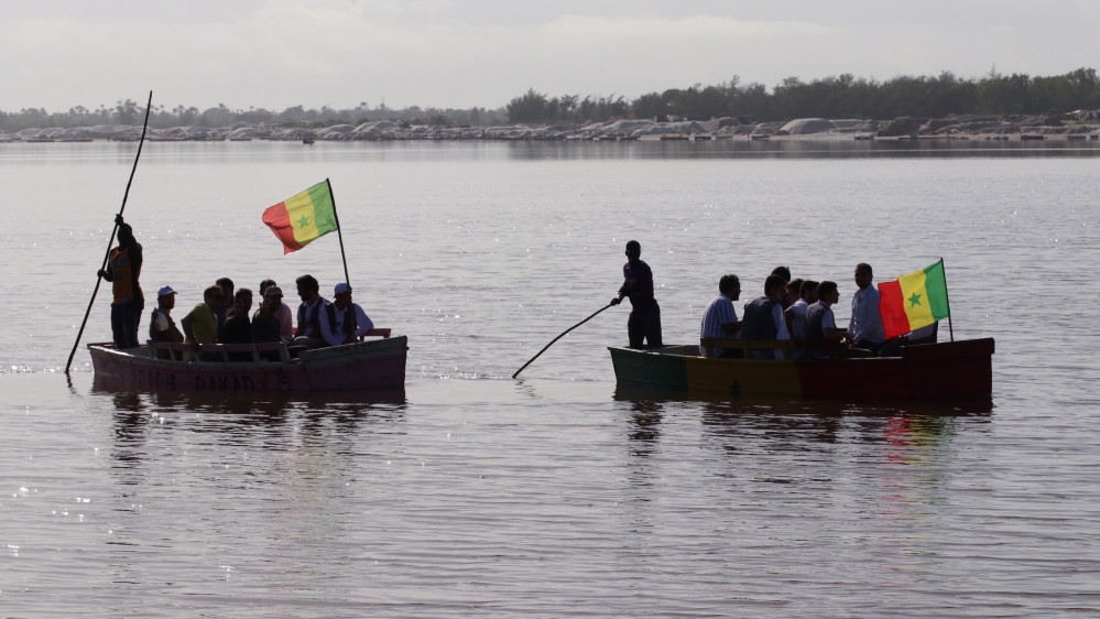 Lac Rose in Senegal