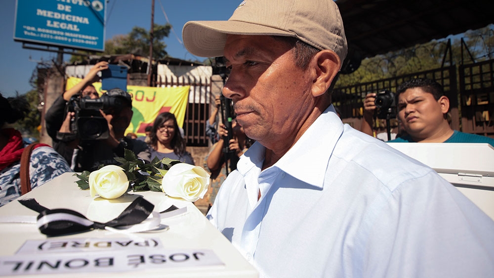 EL SALVADOR MASSACRE REMAINS