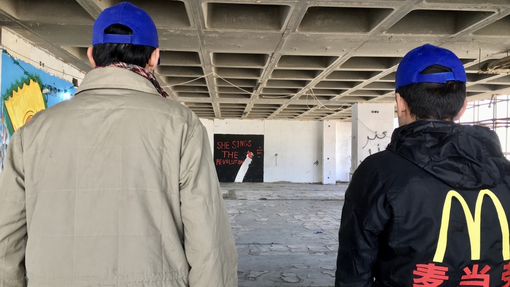 The Turkish restaurant building was once a hub for protesters