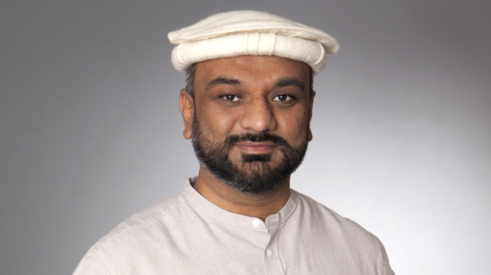 Suleman Malik with local community leaders