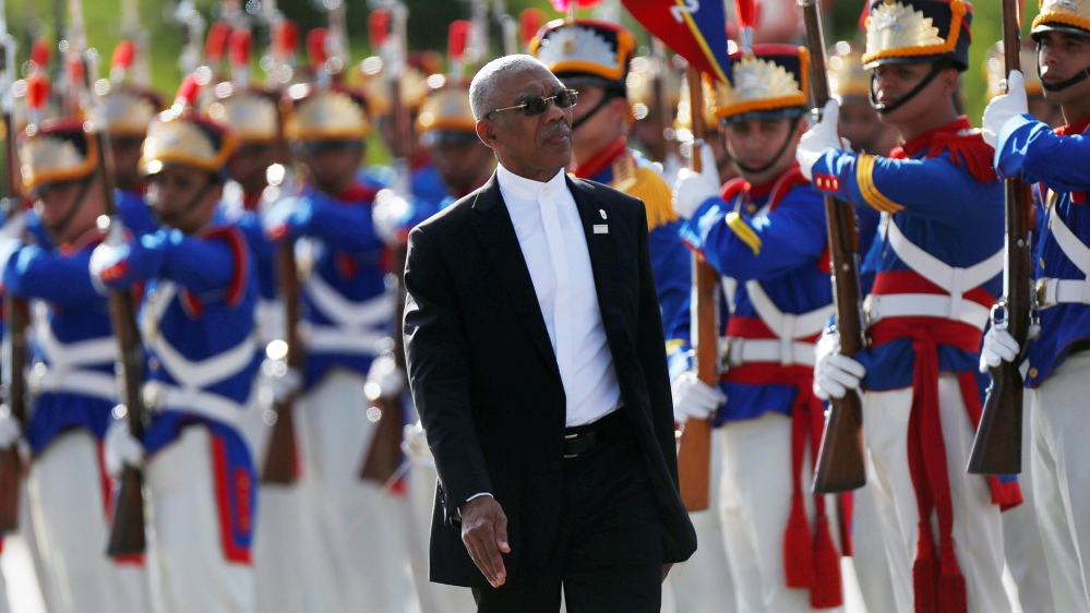 Guyana's President David Granger