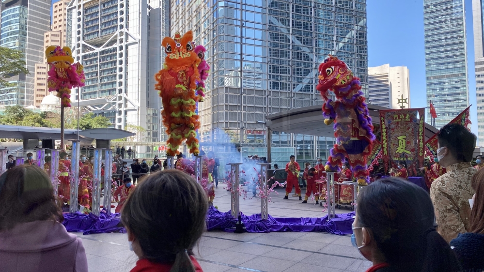 Chinese New Year celebrations in Hong Kong