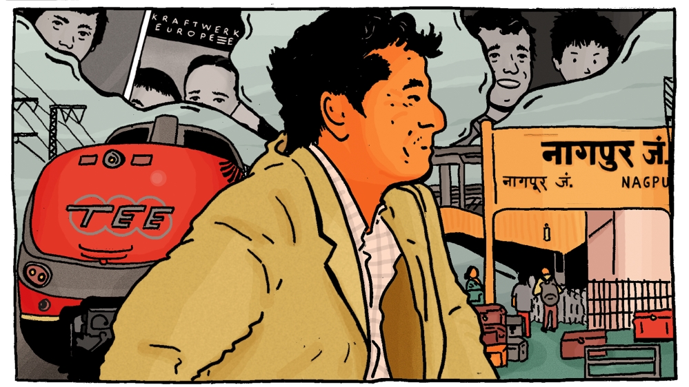 Illustrations for Essay: Trans Europe Express main - [Illustration by Krish Raghav/Al Jazeera]