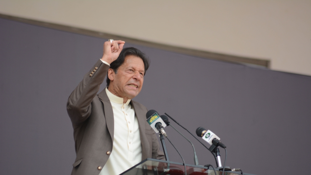 Pakistani Prime Minister Imran Khan