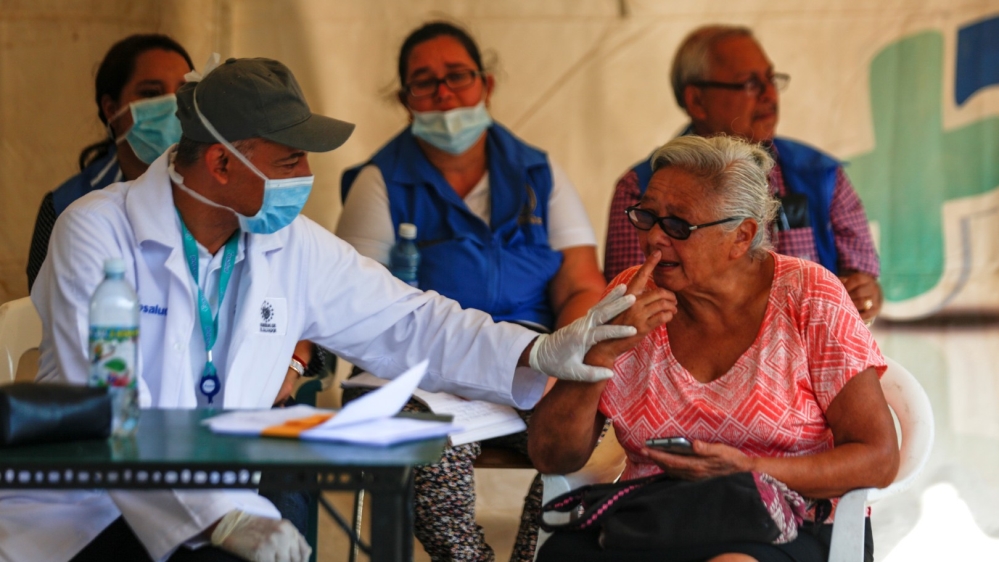 Doctor in El Salvador - coronavirus elderly