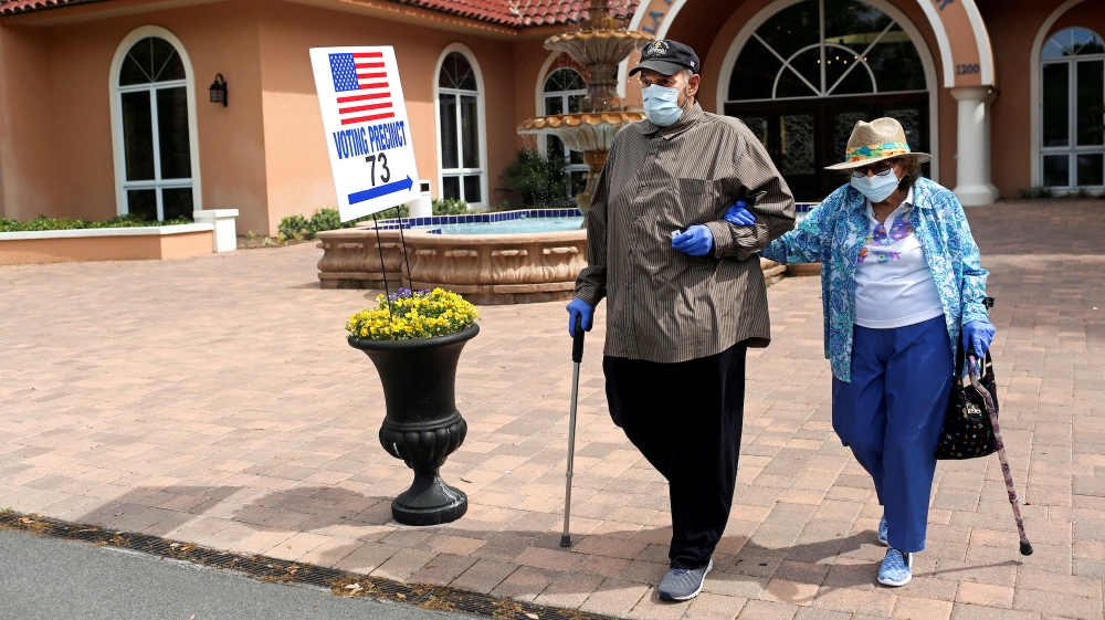 Coronavirus Democratic primaries Reuters