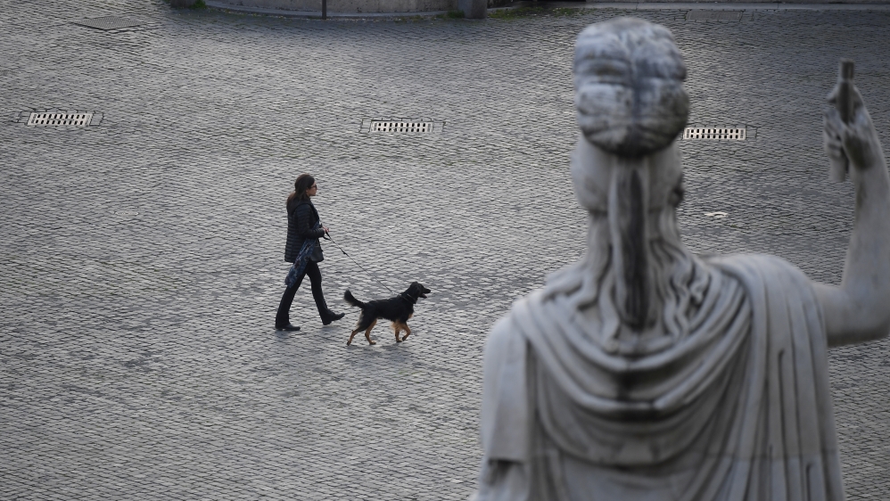 The spread of the coronavirus disease (COVID-19) in Rome