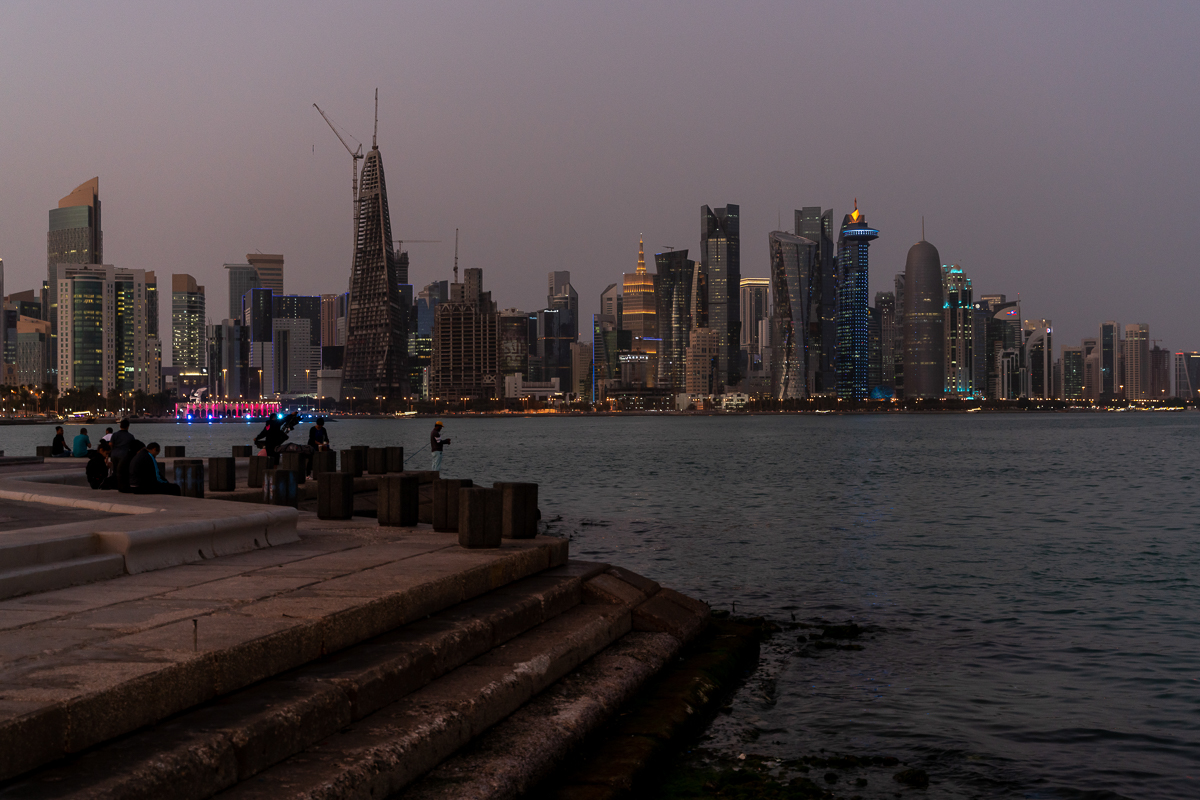 Qatar Corona [Sorin Furcoi/Al Jazeera]