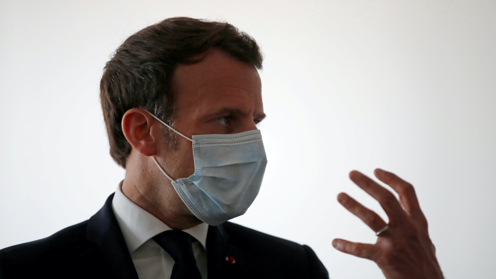 Macron Coronavirus Reuters