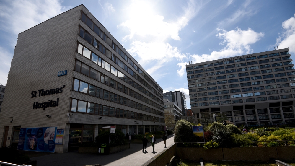 UK premier at hospital as 'precautionary step'