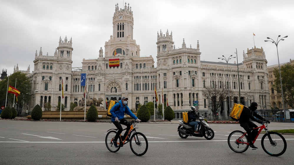 Coronavirus precautions in Spain