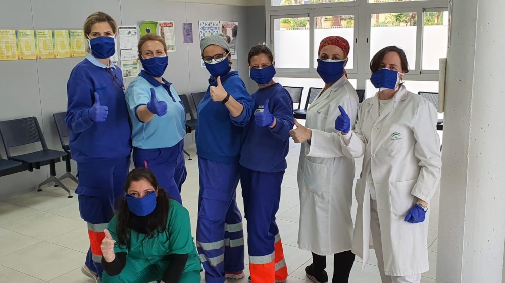 Spain Catholics make masks as they forgo famed Easter processions