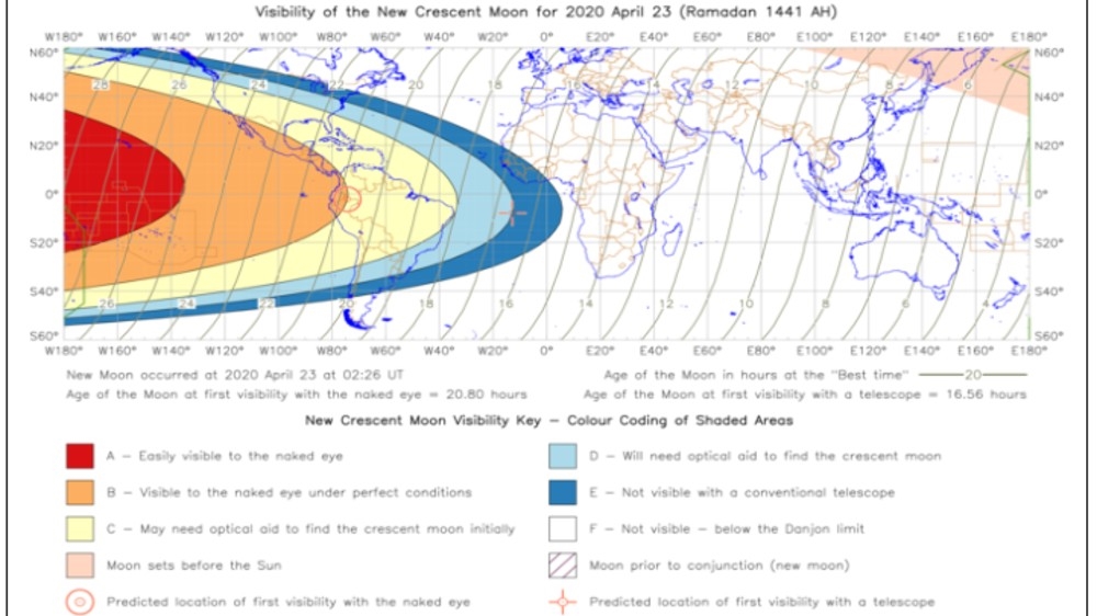 Ramadan visibility April 23 2020