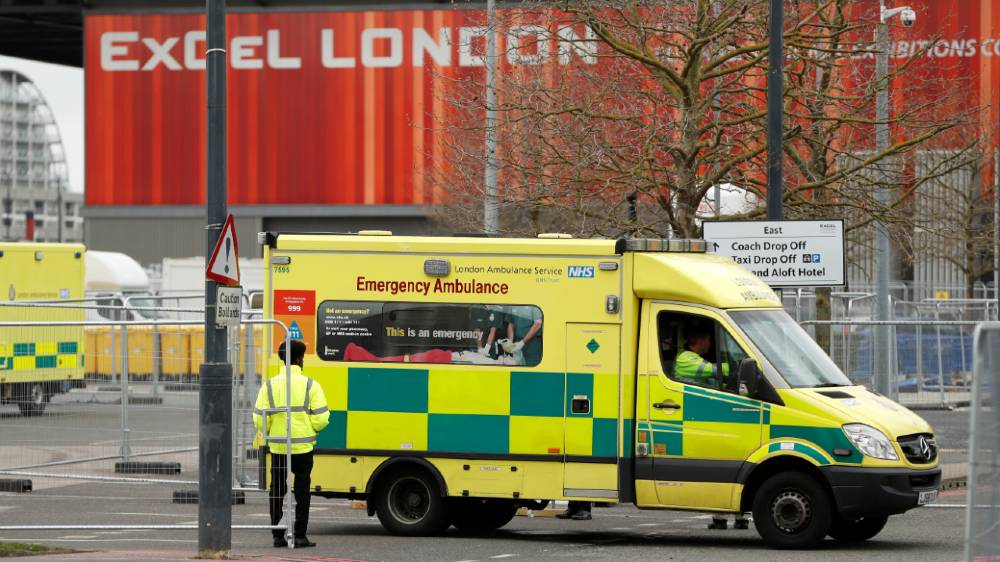 Excel centre - ambulance - reuters