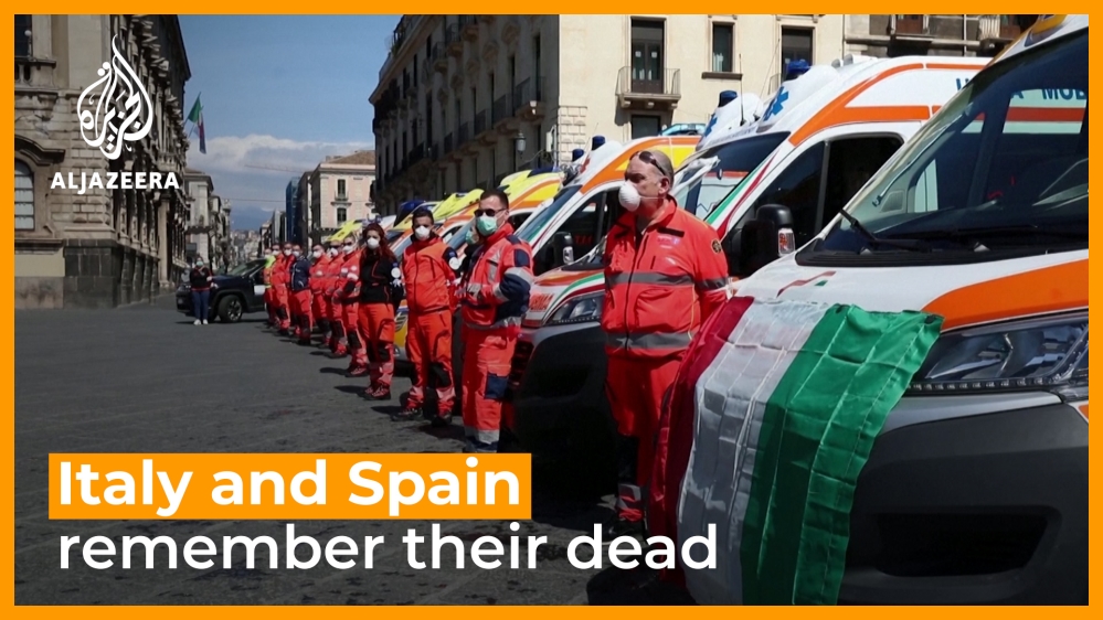 Italy and Spain remember their dead