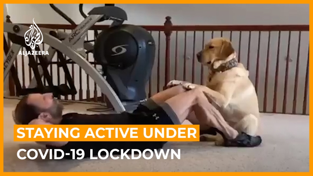 Staying active under COVID-19 lockdown
