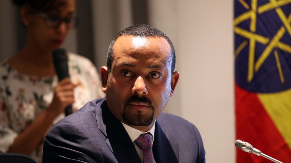 Ethiopia''s Prime Minister Abiy Ahmed attends a signing ceremony with European Commission President Ursula von der Leyen in Addis Ababa, Ethiopia December 7, 2019. REUTERS/Tiksa Negeri
