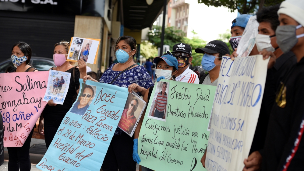 Outbreak of the coronavirus disease (COVID-19), in Guayaquil