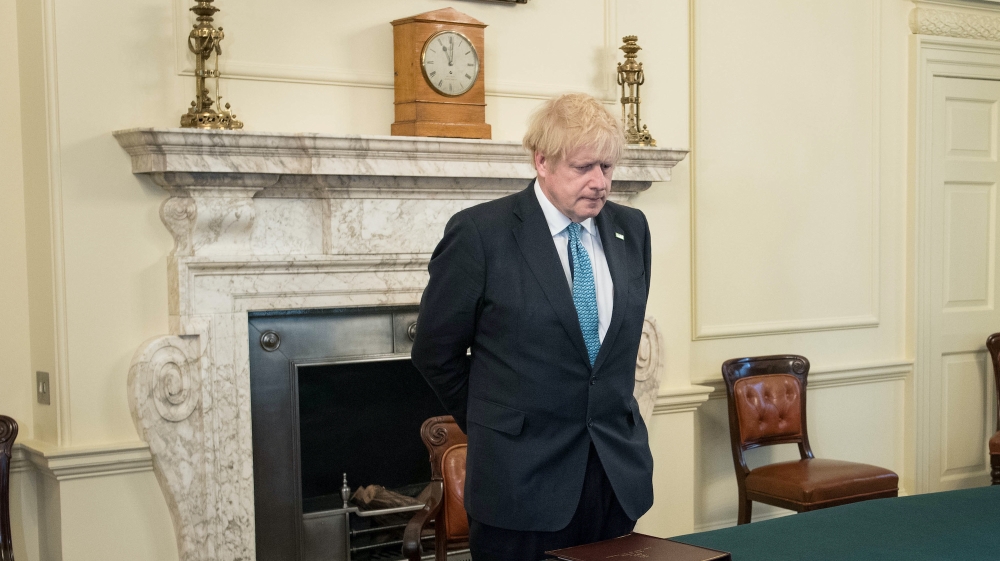 Boris NHS tribute Reuters