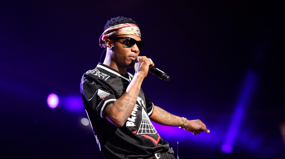 The artist Wizkid before the MTV Africa Music Awards 2016 in Johannesburg, South Africa on October 21st, 2016. JOHN WESSELS / MTV Africa Music Awards / AFP-Services