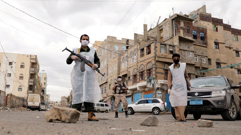 FILE PHOTO: Spread of the coronavirus disease (COVID-19), in Sanaa