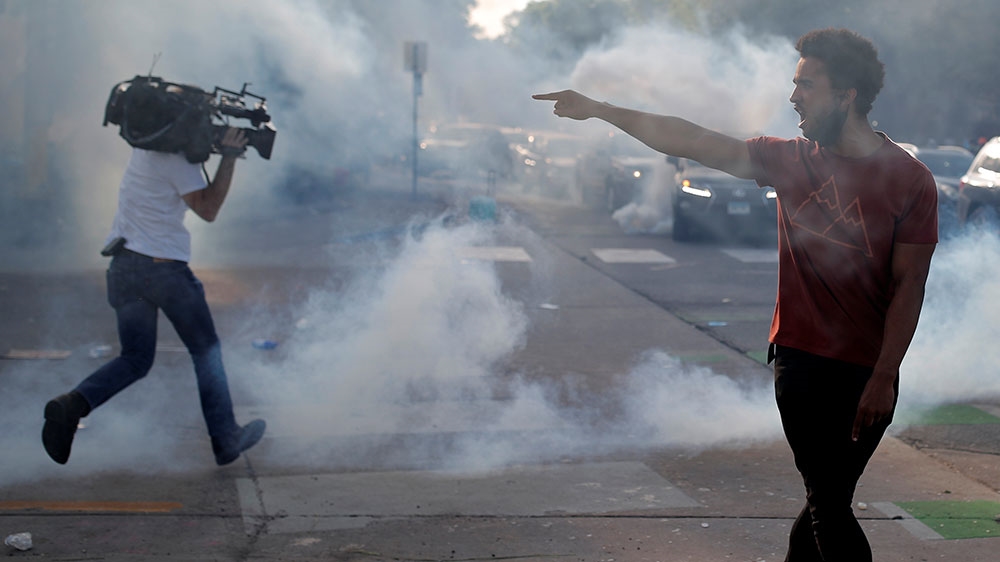 US protest
