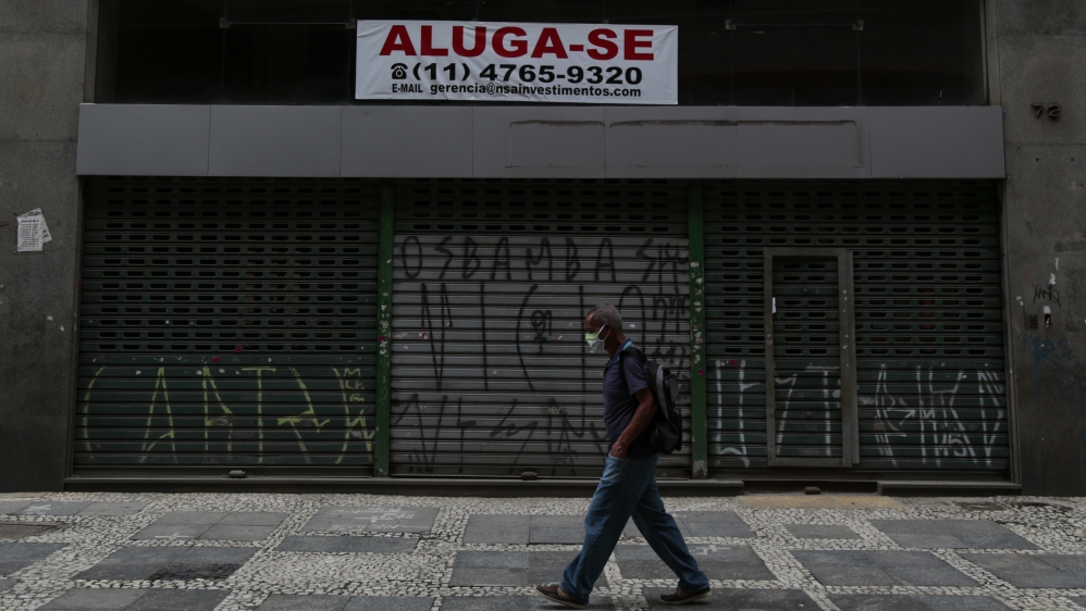 First Day of Street Commerce Opening Since the Beginning of Quarantine Due to the Coronavirus (COVID-19) Pandemic