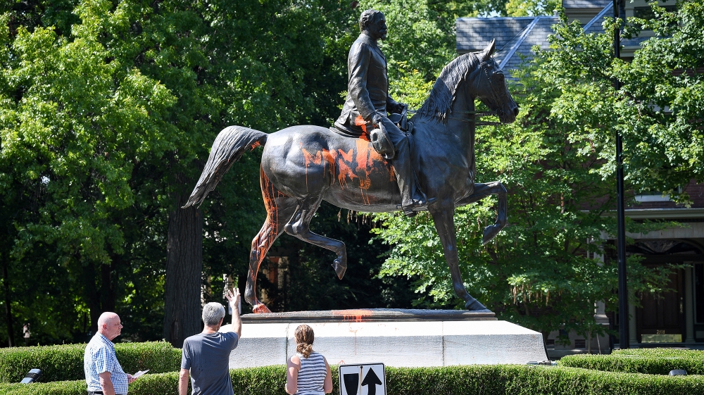 John B Castleman statue, Louisville, Kentucky 