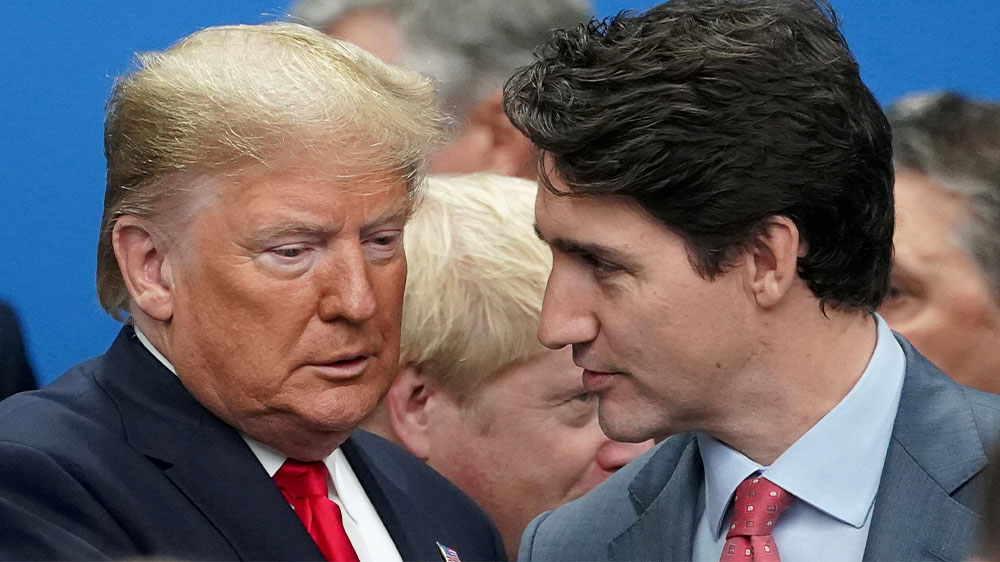 Trudeau Trump