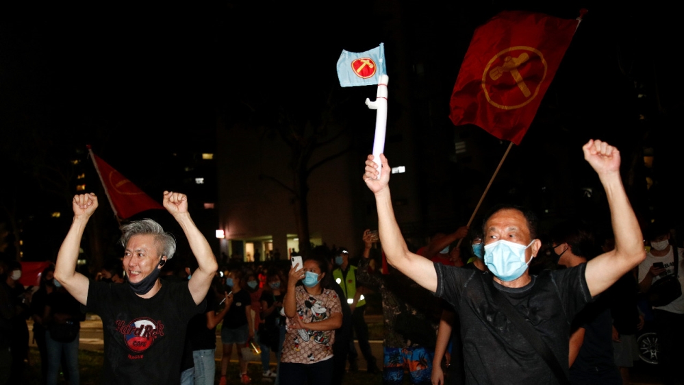 Singapore workers party