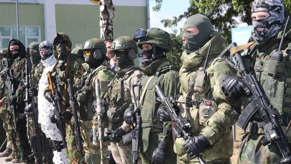 Belarusian army special troops