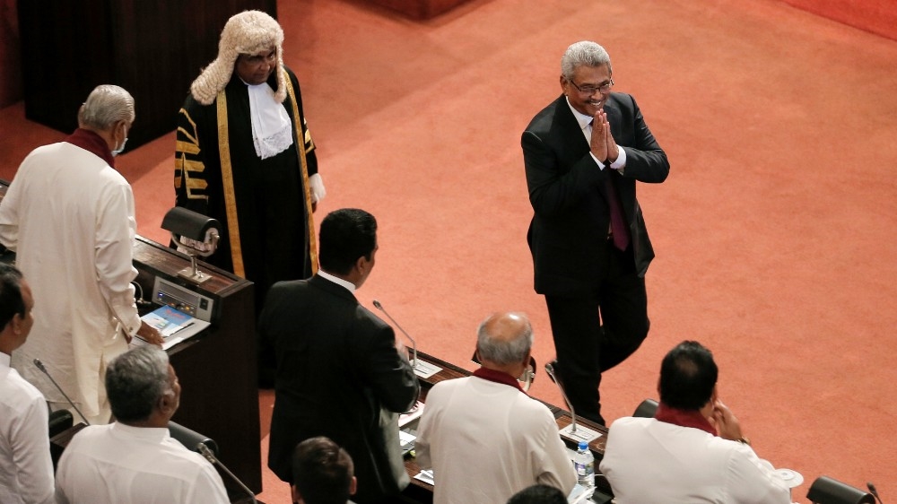 Presentation of the new government's policy statement