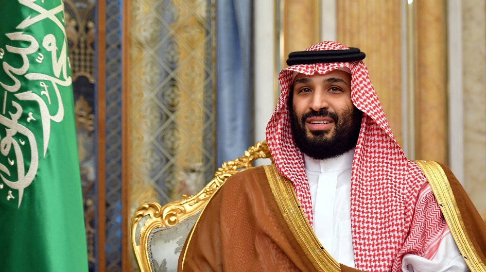 Saudi Arabia's Crown Prince Mohammed bin Salman attends a meeting with U.S. Secretary of State Mike Pompeo in Jeddah, Saudi Arabia, September 18, 2019. Mandel Ngan/Pool via REUTERS