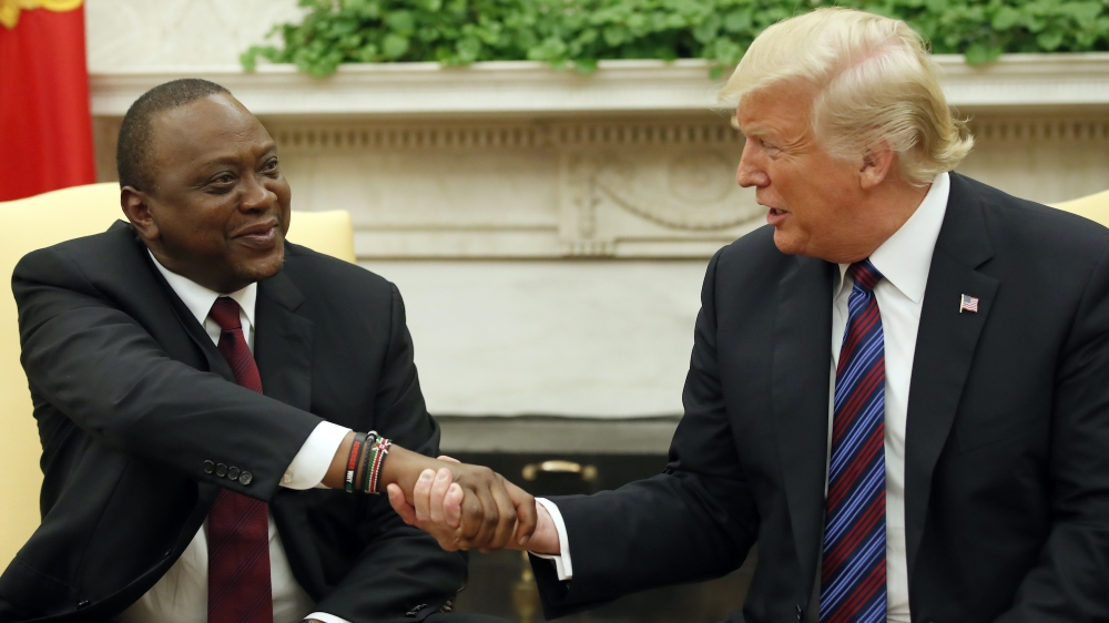 Kenyatta Trump AP photo