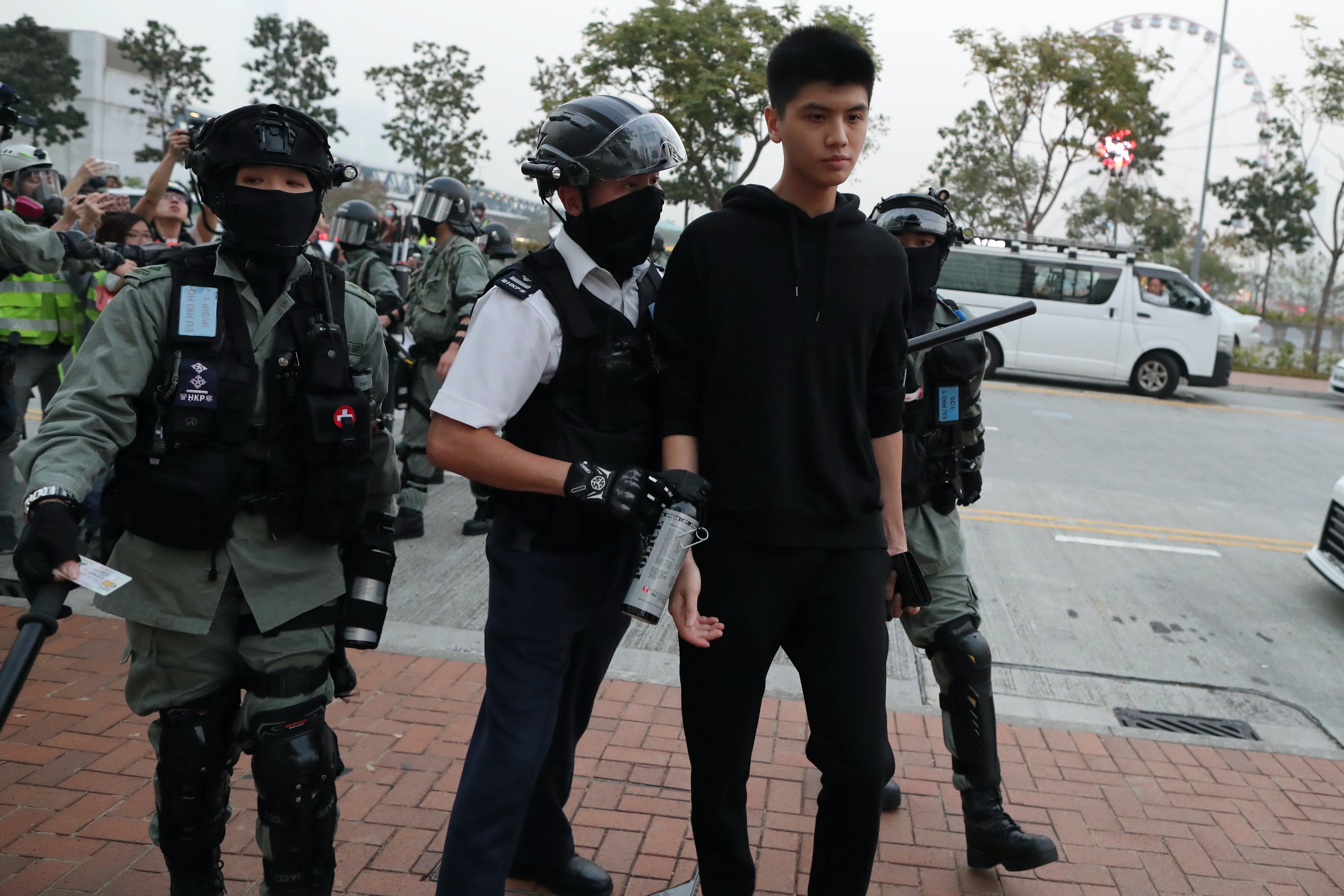 Hong Kong prostester 