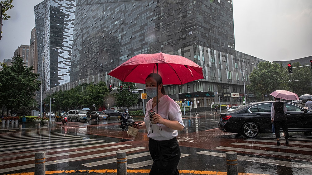 Drenching rains head across central and northern China