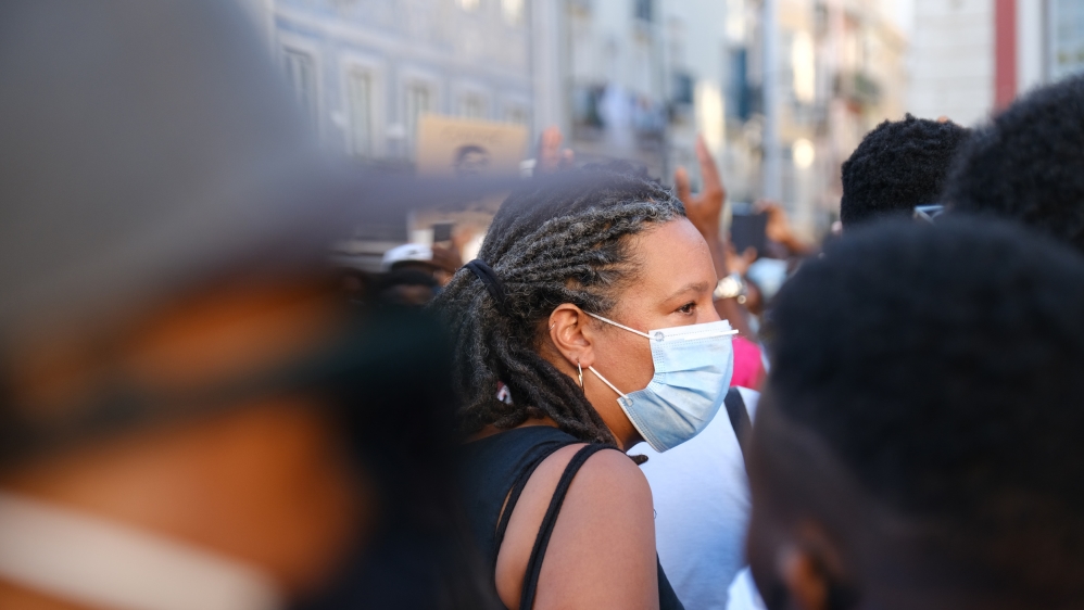 Portugal BLM protest 