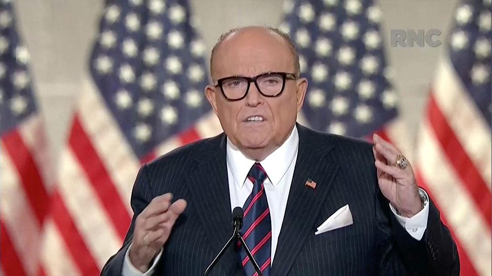 Rudy Giuliani at Repub convention
