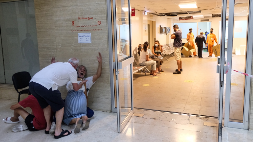 Lebanon's capital Beirut shaken by massive explosion [Timour Azhari/Al Jazeera]