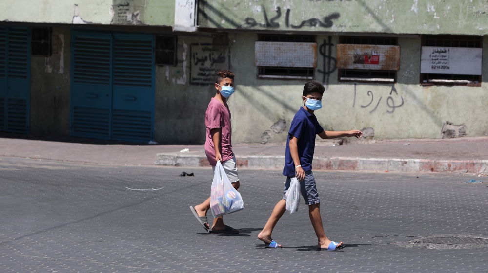 Gazze'de Kovid-19 tedbirleri