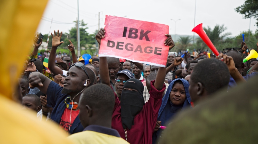 Mali protest