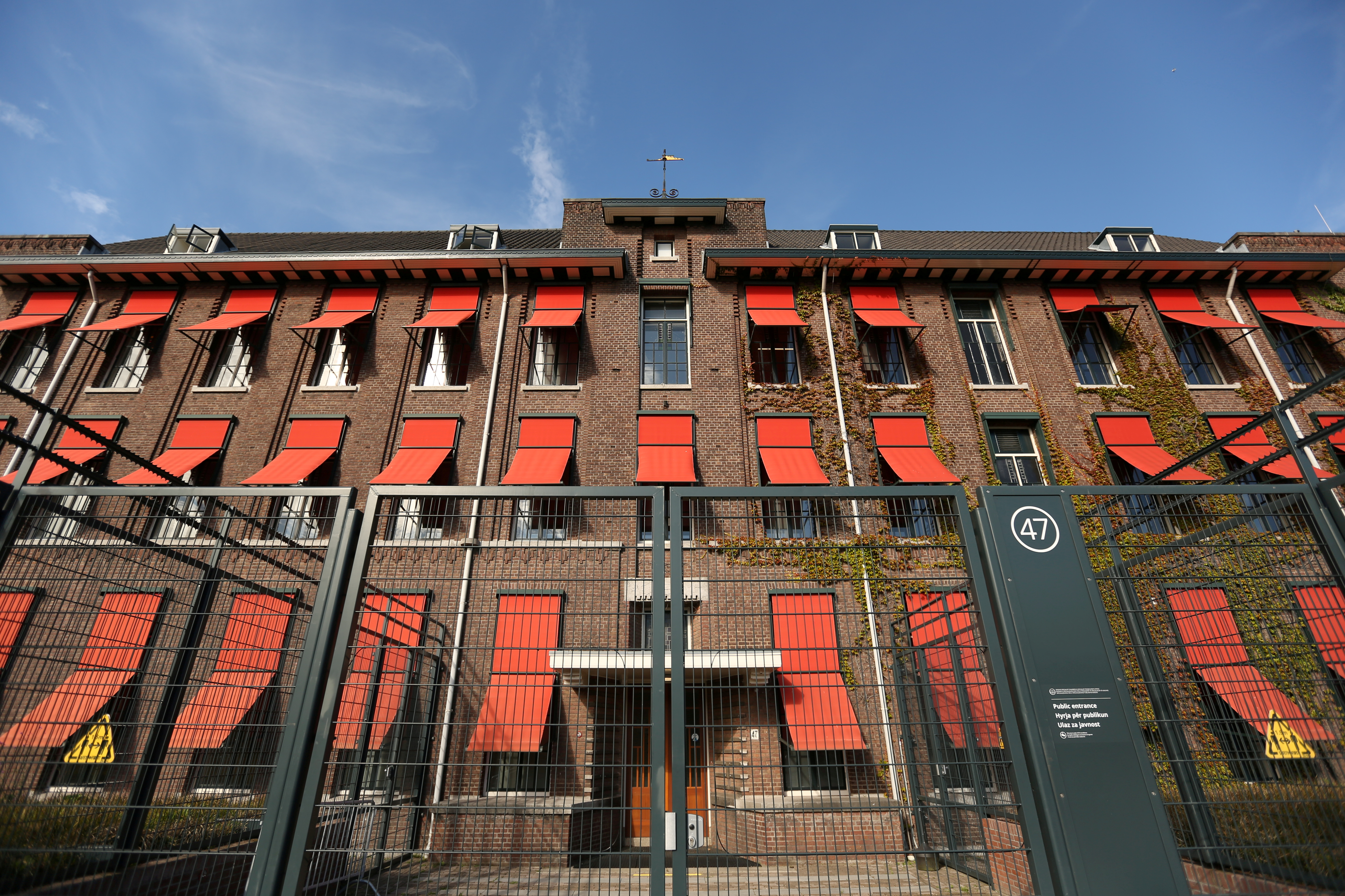 A view of the Kosovo Specialist Chambers in The Hague, Netherlands