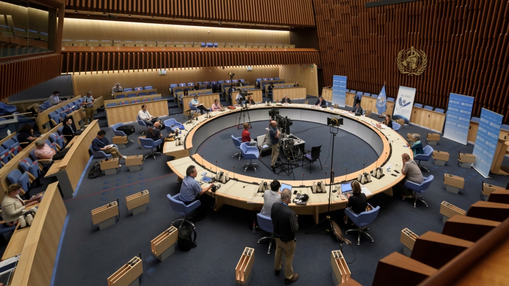 World Health Organization in Geneva