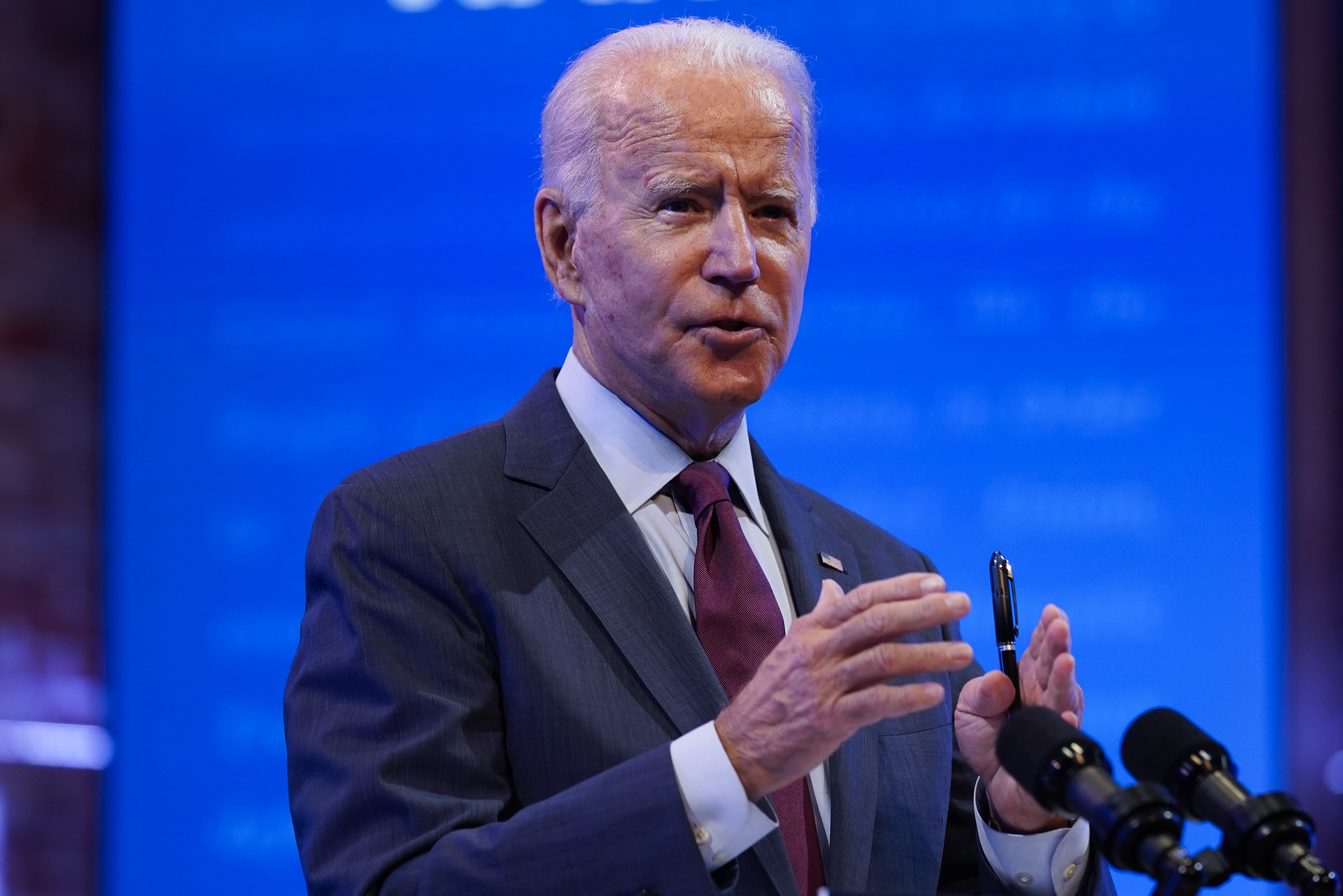 Joe Biden's views on various issues have evolved over his 50-year political career [File: Andrew Harnik/AP]