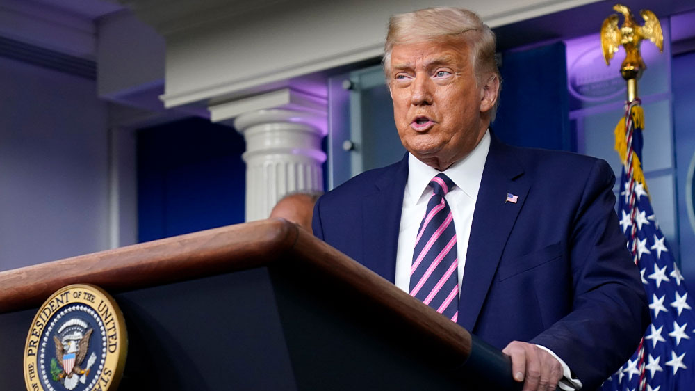 Donald Trump presser