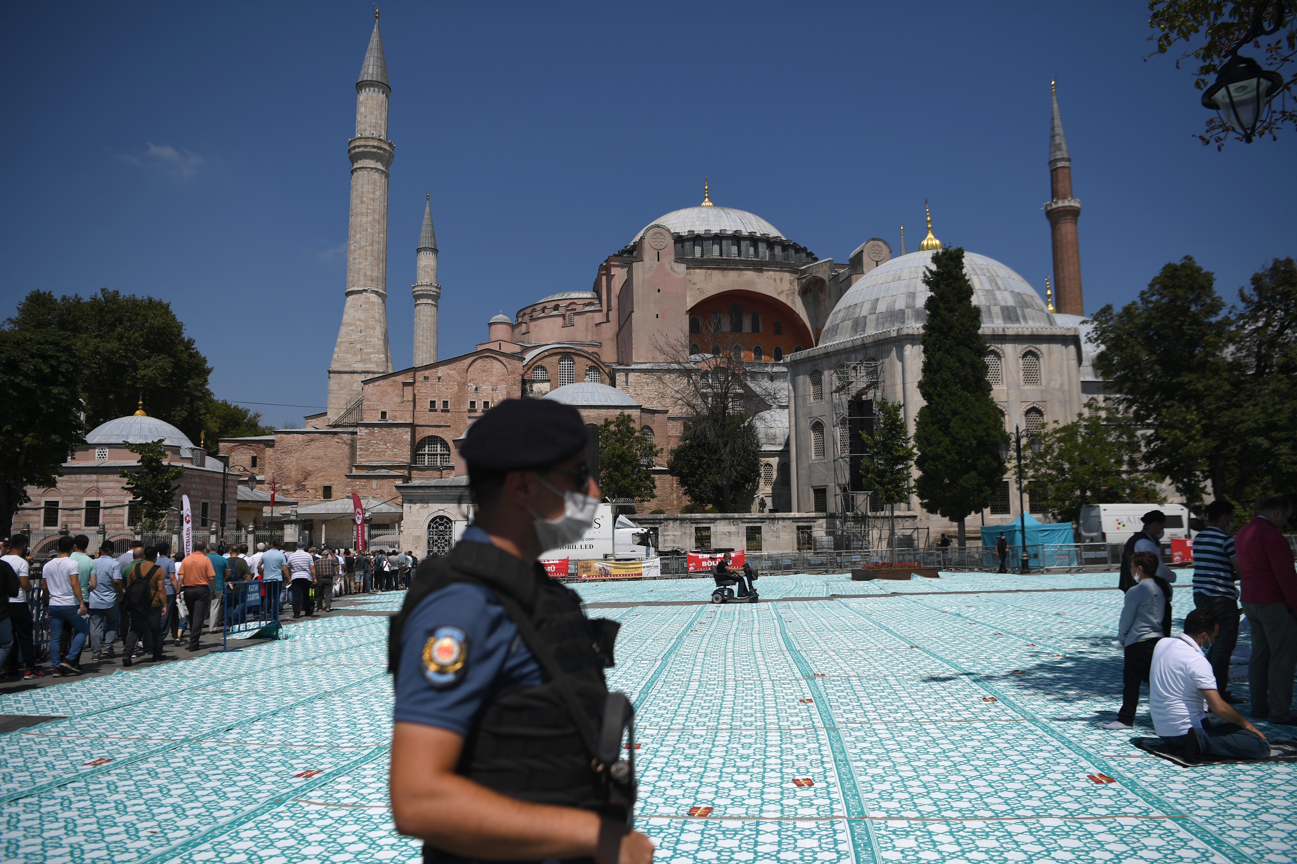 Ahmed al-Astal, 45, is suspected of spying for the United Arab Emirates, according to a Turkish official [File: Ozan Kose/AFP]