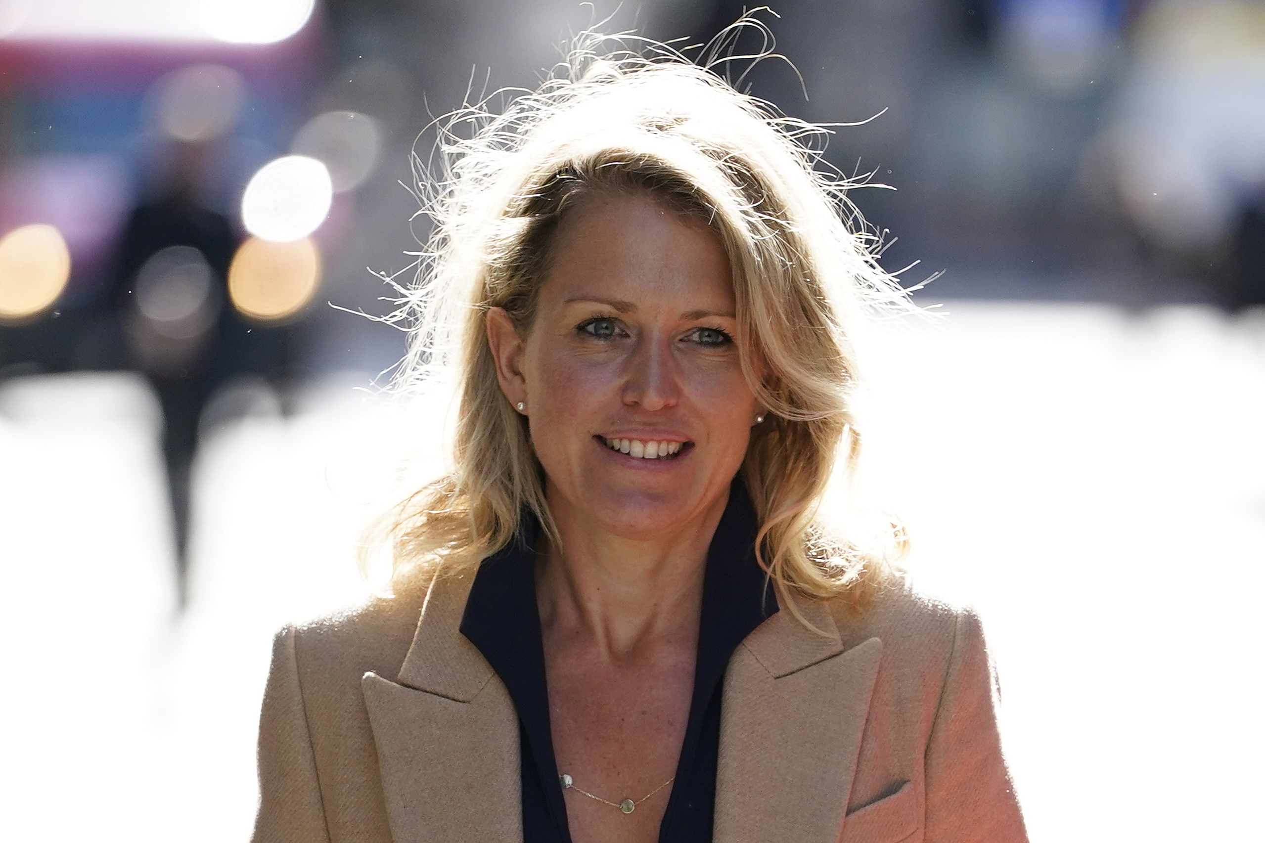 WikiLeaks founder Julian Assange's lawyer, Jennifer Robinson, attends his trial at the Old Bailey in London, on October 1 2020 [Will Oliver/EPA]