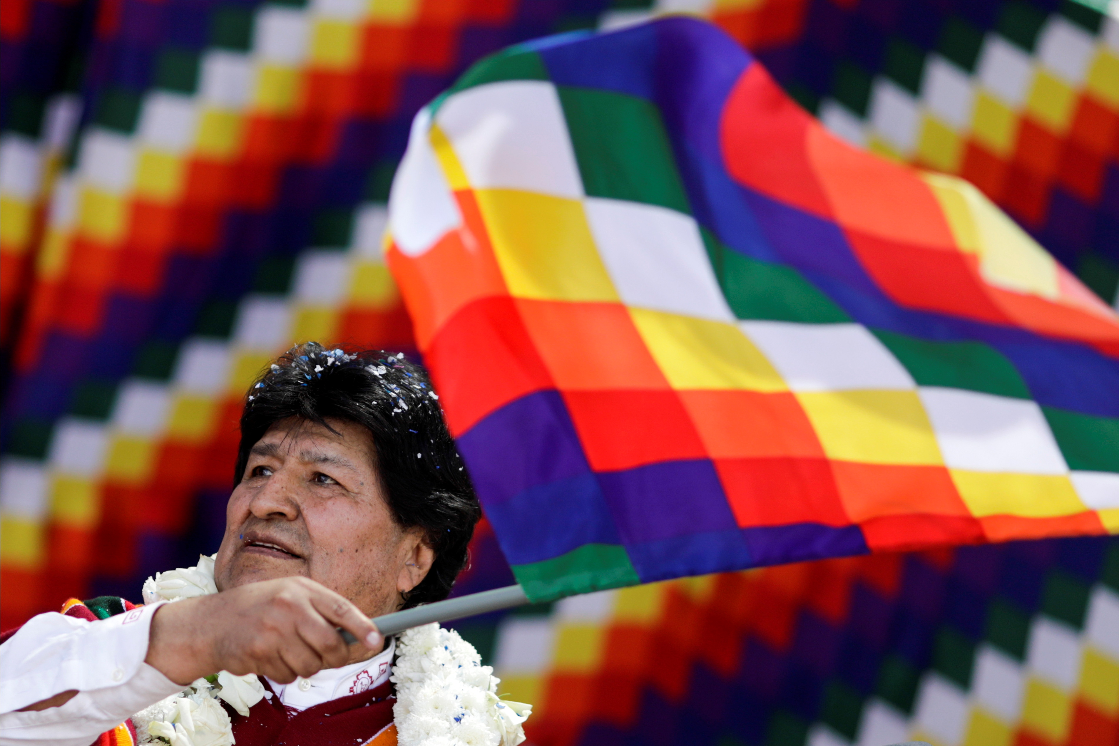 Morales is a divisive figure in Bolivian politics [Ueslei Marcelino/Reuters]