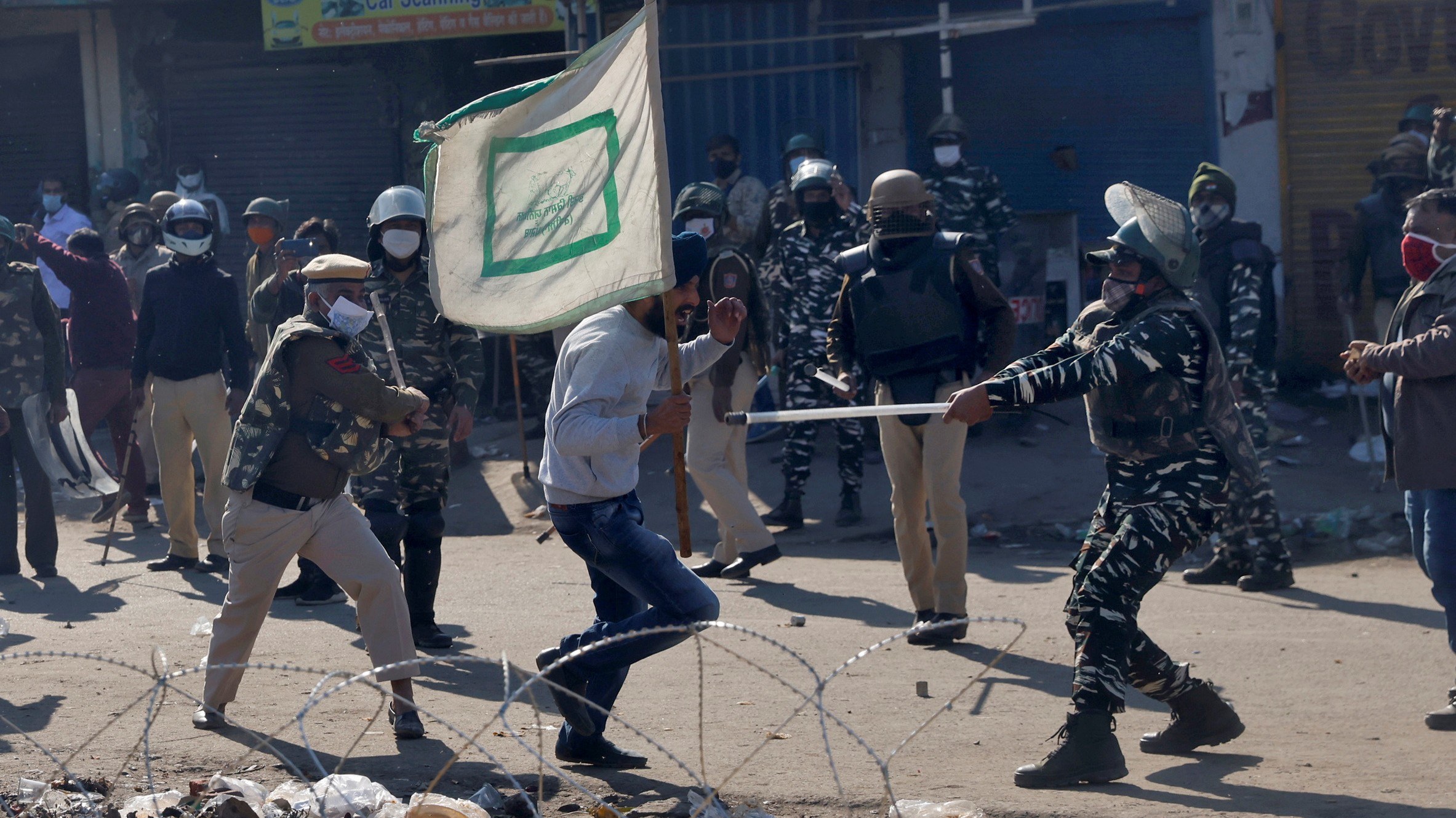 India farmers' protest