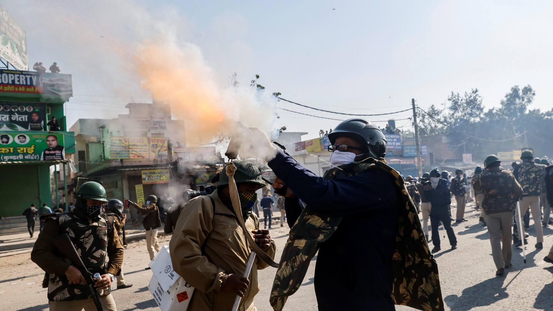 India farmers' protest